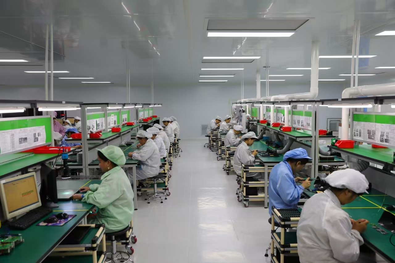 Wuhan The One Micro Technology Co., Ltd. linha de produção da fábrica