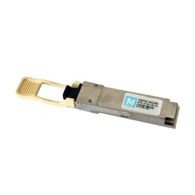 Modulo óptico MPO QSFP28-100G-SR4 DDM compatível 850nm 100m Transceptor de fibra óptica