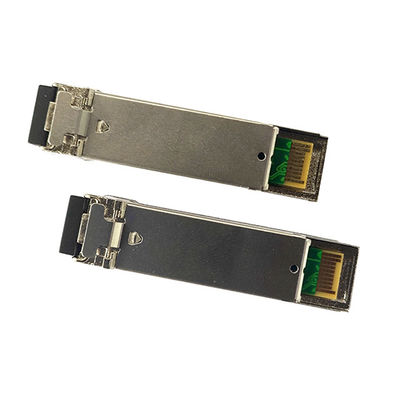 155M Duplex 10km 1310nm LC Connector DDM 100BASE SMF Fiber Optic Module Transceptor SFP plugável