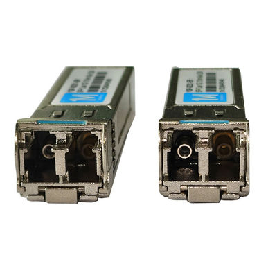 6G SFP 20km 1310nm LC DDM SMF Fibra de tipo módulo óptico de modo único para transmissão de dados de rede IP