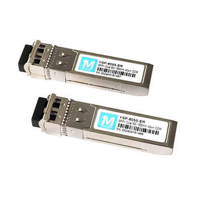 Modulo óptico SFP 6G habilitado pelo DDMI para transmissão de dados de longa distância até 40 km