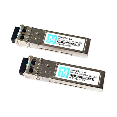10G SFP Duplex 10km 1310nm LC DDM SMF Fibra Óptica Transceptores 10GB Módulo Óptico Módulo SFP de modo único Módulo SFP 10G LR DDMI