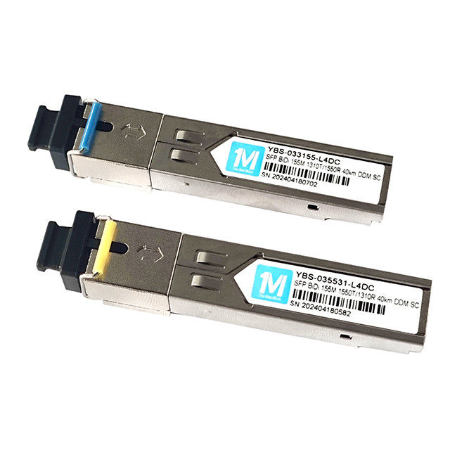 Rede SDK 155M BIDI 40km 1310nm/1550nm Conector SC DDM WDM Modulo Óptico Simplex Transceptor Modulo SFP
