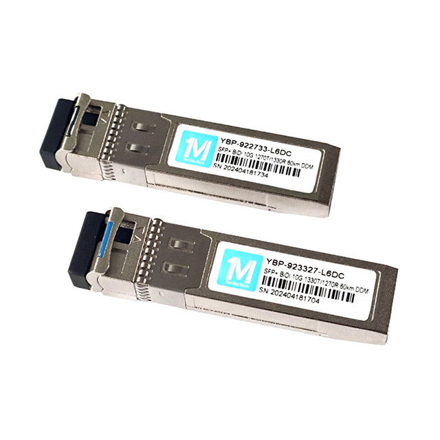 1.25G taxa de transferência de dados Transmissores de fibra óptica SFP 155M BIDI 60km 1310nm/1550nmn LC Connector DDM WDM Simplex Optical Module