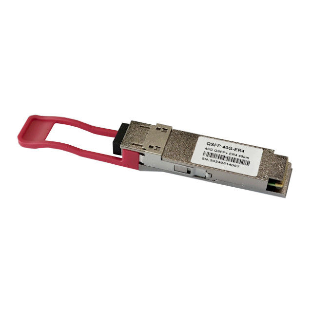 40G qsfp 1310nm 40km ER4 LC Módulo óptico Taxa de transferência de dados de rede 40Gbps QSFP-40G-ER4 DDM Compatível módulo transceptor qsfp
